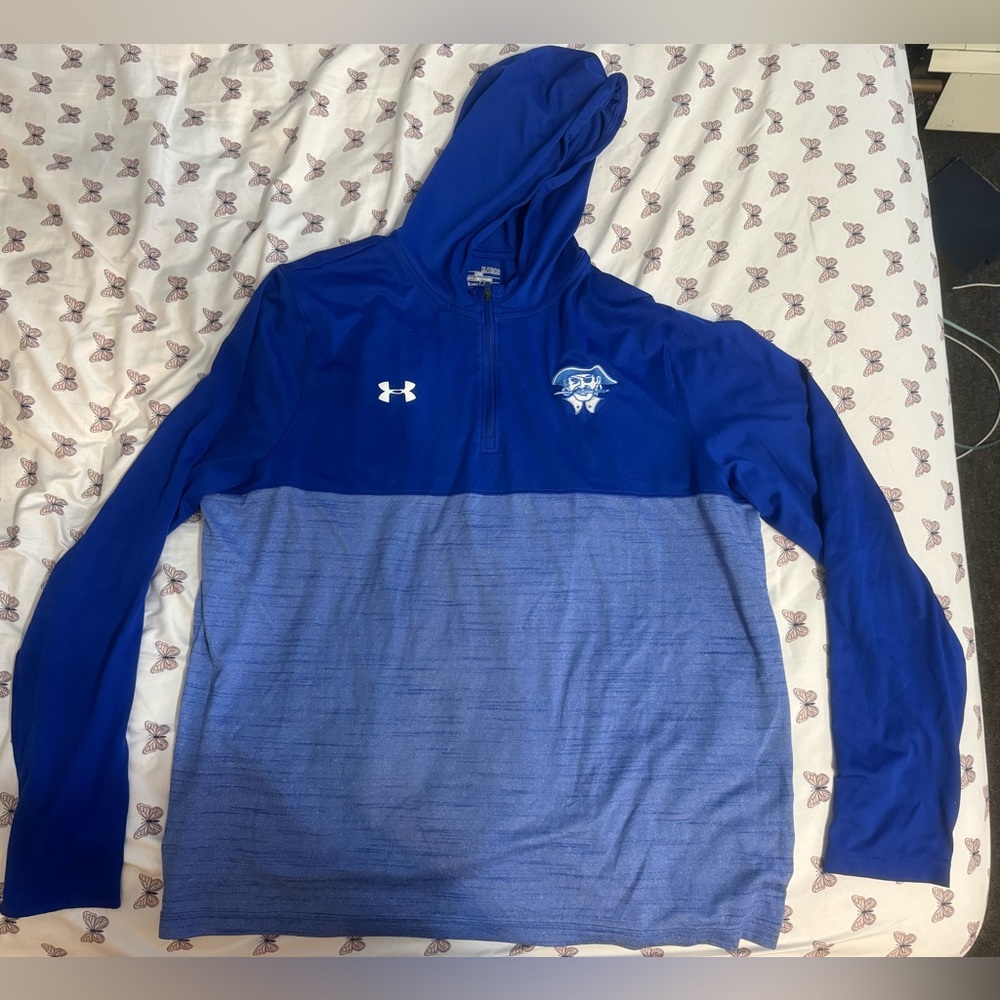 Under Armour Seton Hall Pirates blue hooded long sleeve